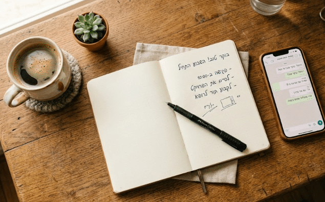 מחברת אישית